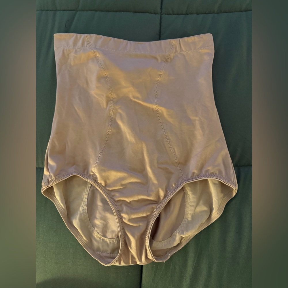 Victoria's Secret High-Waist Shapewear in Tan